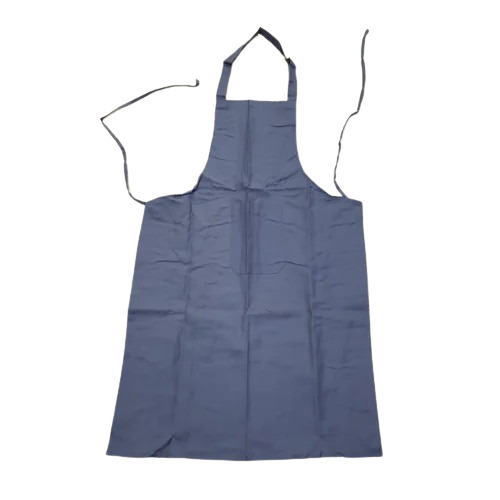 Blue Polyester Kitchen Apron