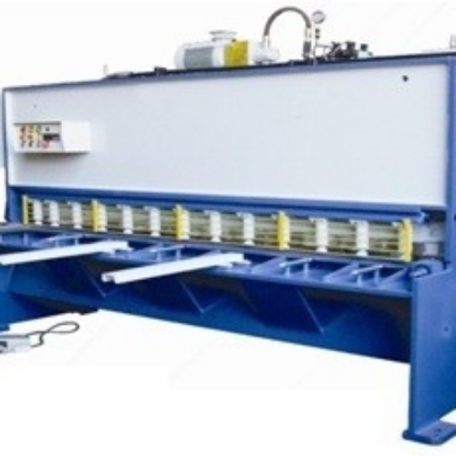 Hydraulic Shearing Machine - Color: Blue