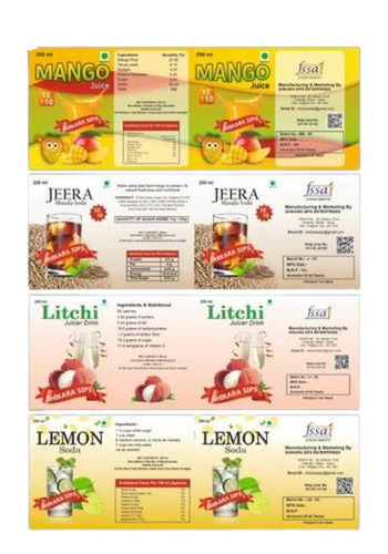 Printed Sticker Labels