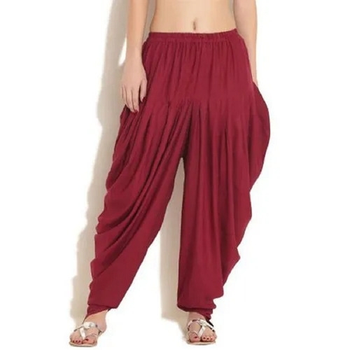 Flexible Design Plain Cotton Polyester Salwar