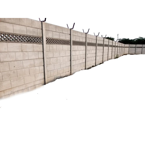Modular Precast RCC Compound Wall
