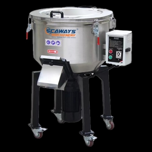 vertical batch mixer machine