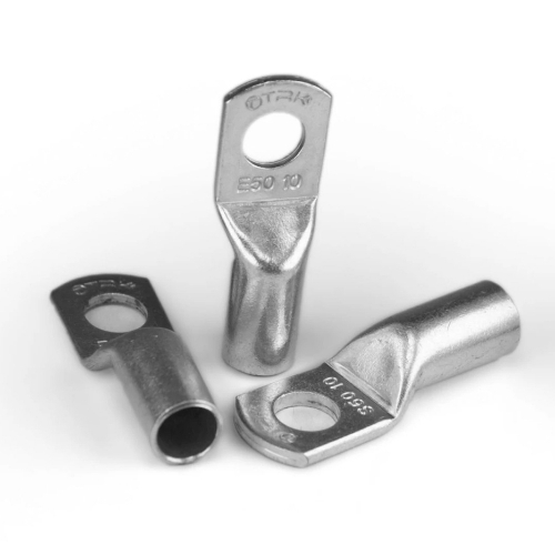 Silver Cable Lugs - Silver, 2.5 Sq Mm, Polished | Electrical Fitting, Plain Style