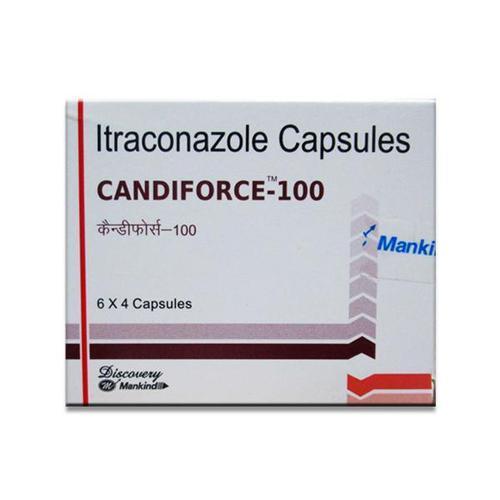 Candiforce Itraconazole Capsules 100 - Drug Type: Medicine Raw Materials