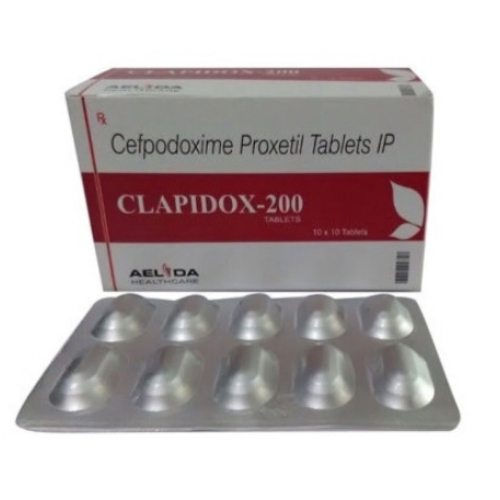 Clapidox 200 Tablet By Aman Pharma