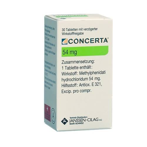 Concerta Tablets - Drug Type: General Medicines
