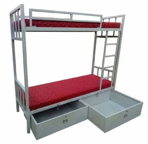Metal Bunk Bed With Storage (Global)