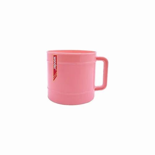 Pink Plastic Mug