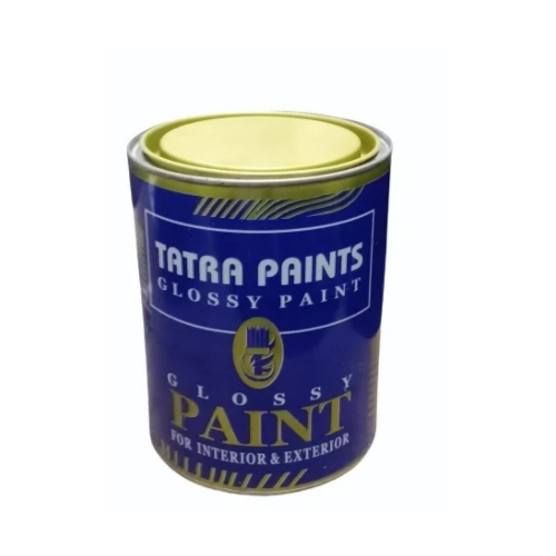 Round Tin Container - Color: Blue