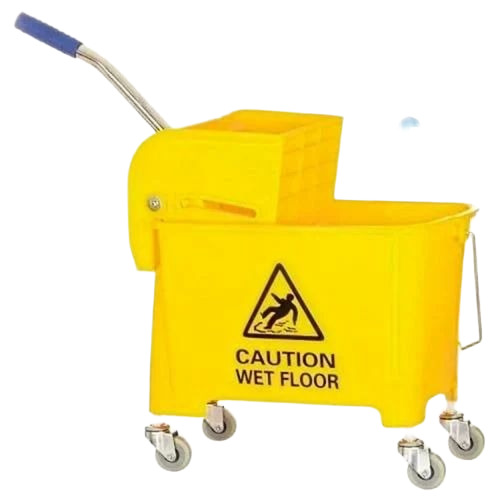 Single Bucket Wringer Trolley
