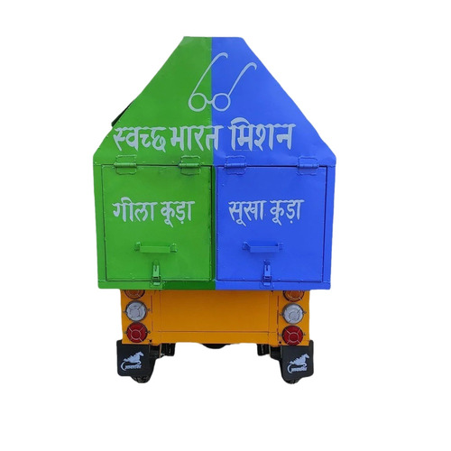 600 Kg Ashvashakti Electric Garbage Van