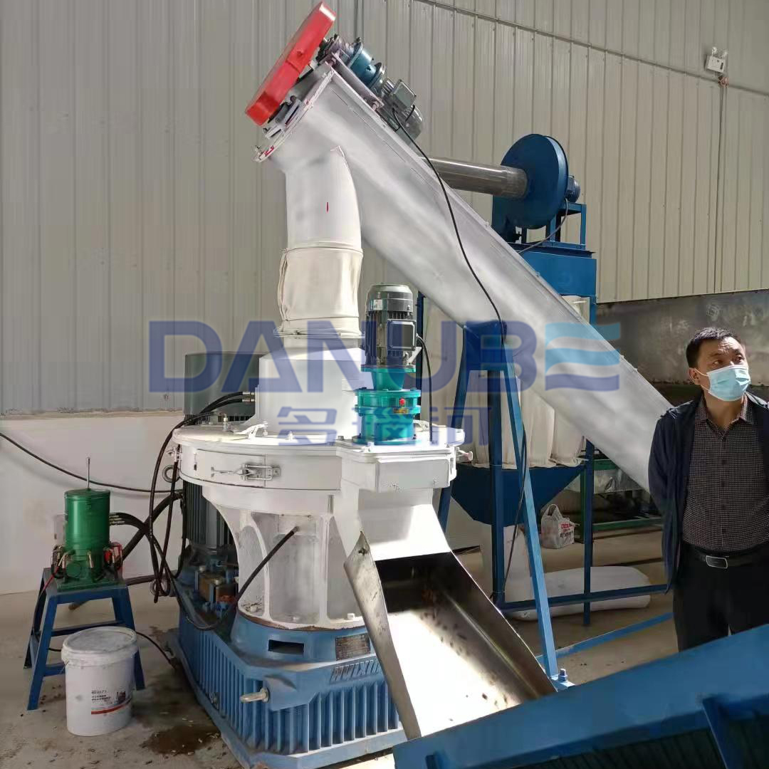 Feed Pellet Making Machine Diesel Pellet Machine Biomass Pellet Production Line - Color: Customized