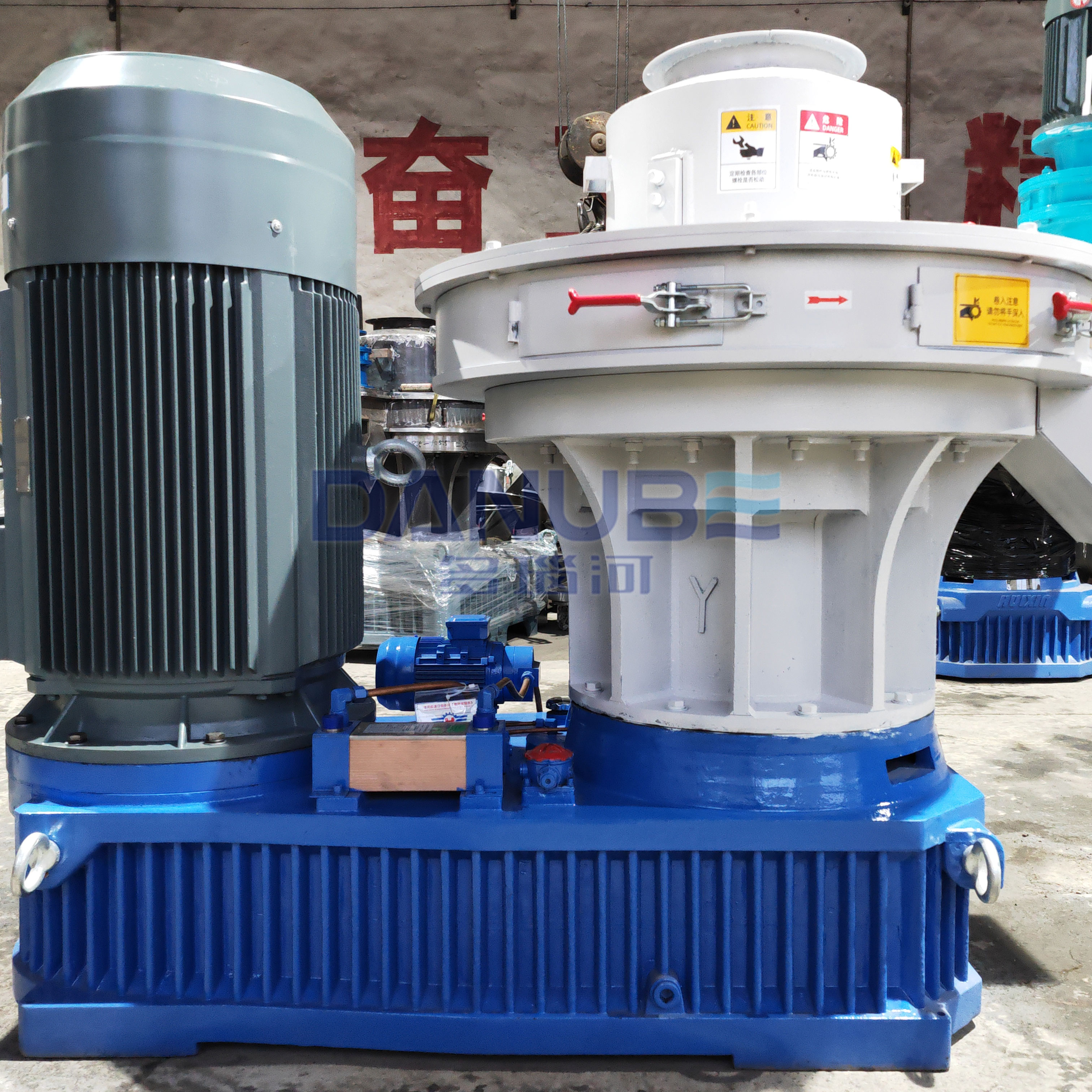 Feeds Pellet Maker Feed Processing Machines Pellet Making Biomass Pellet Production Line - Color: Customized