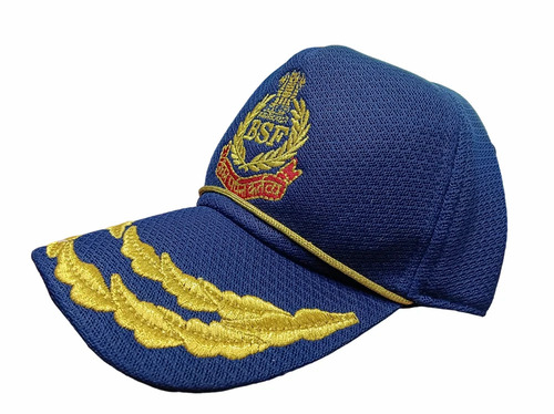 Bsf Officers Blue Cap
