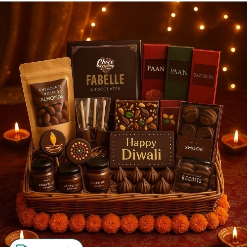 Customized Corporate Diwali Chocolate Gifts