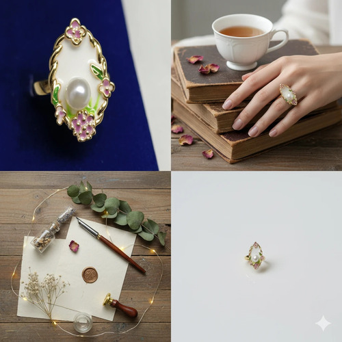 Enamel Ring - Cuff Links Type: Bolo Ties