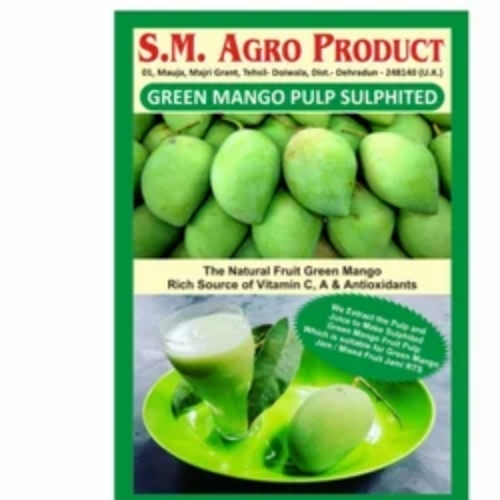 Green Tasty Mango Pulp