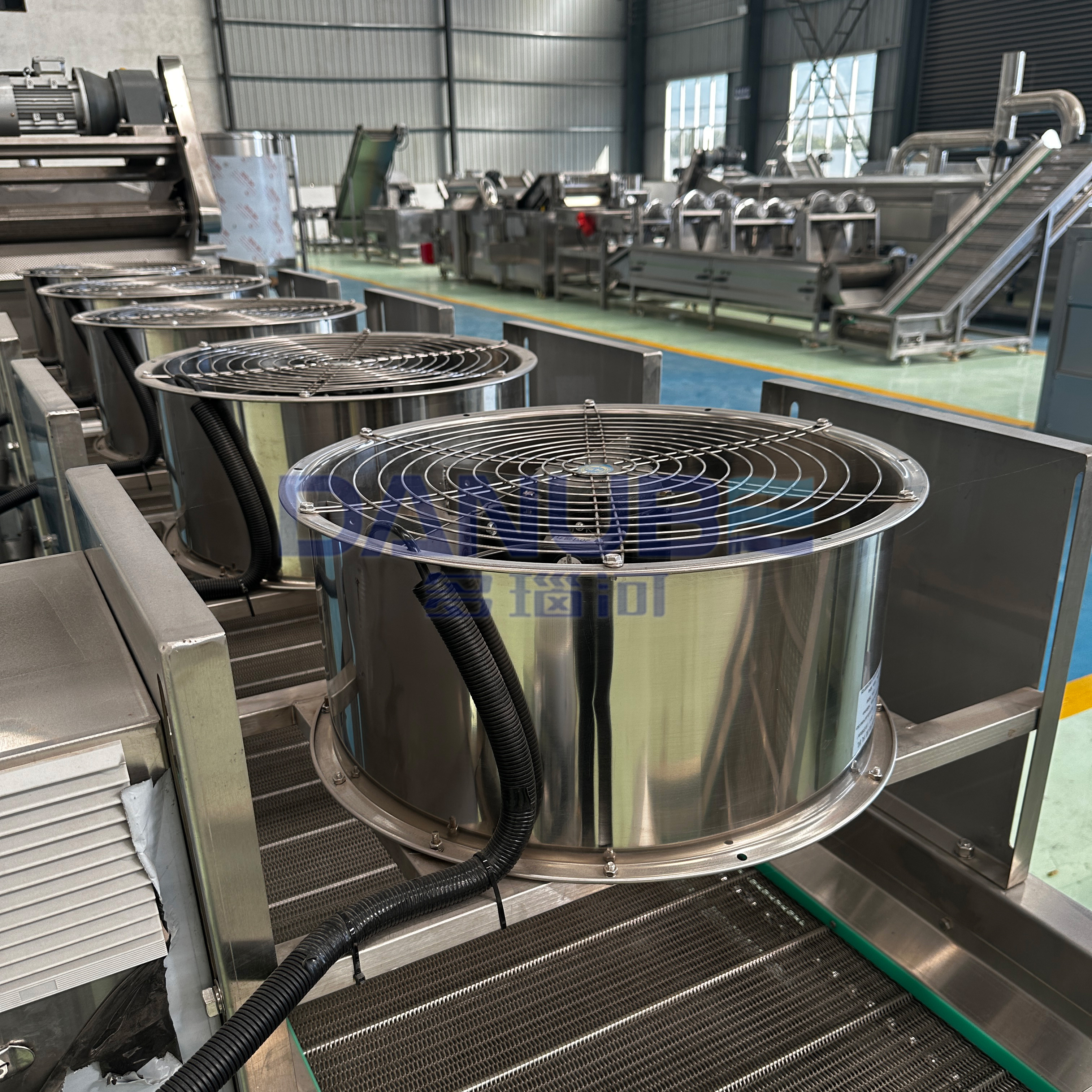 Fully Automatic Production Line For French Fries Potatoes French Fries Cutting Machine French Fries Packaging Equipment - Capacity: 2000 Kg/hr