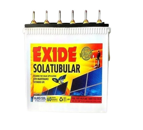 150Ah Exide Solar Tubular Battery