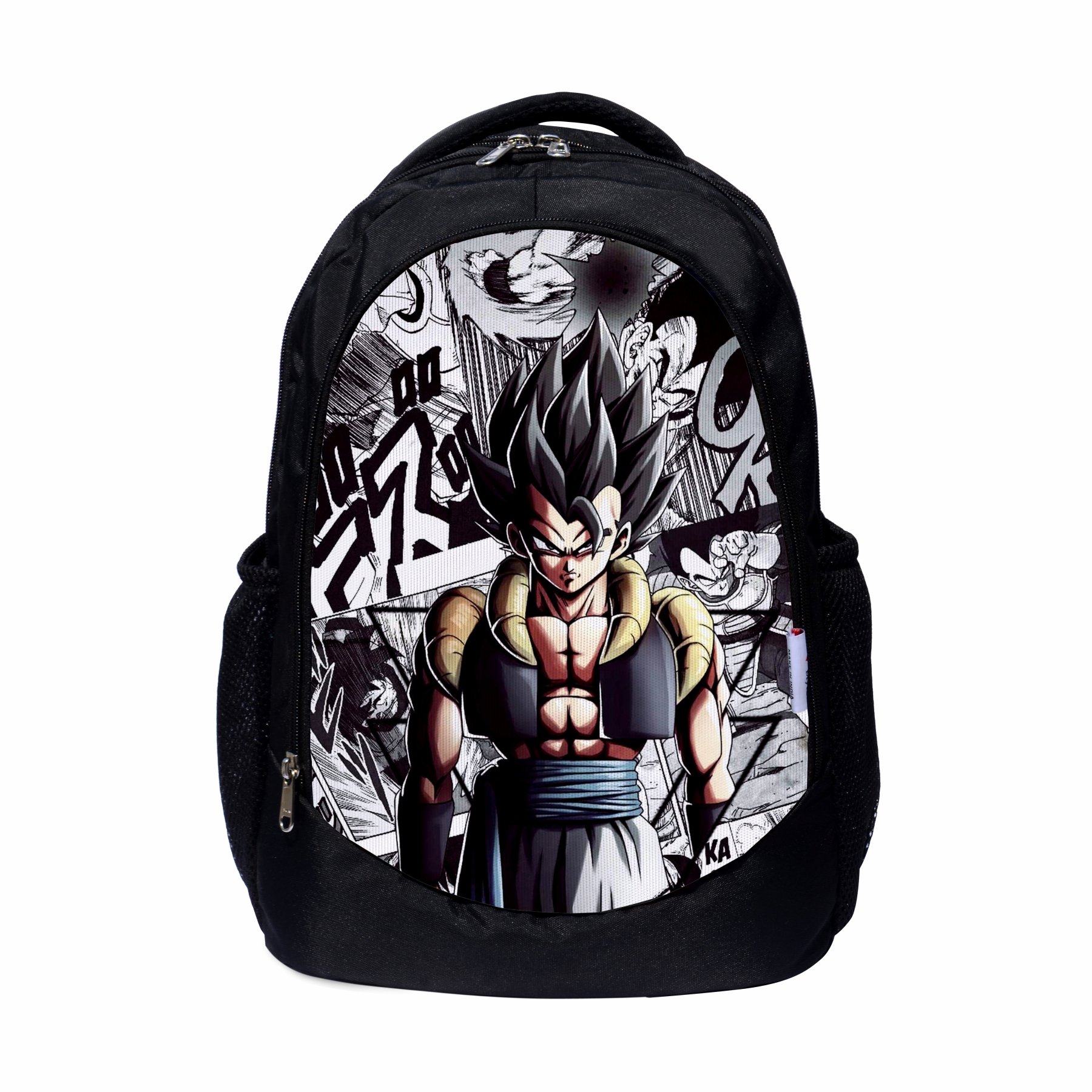 Anime Printed Polyester Laptop Backpack - Capacity: 30 Ltr