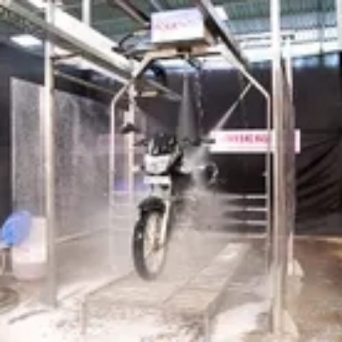 Automatic Bike wash system
