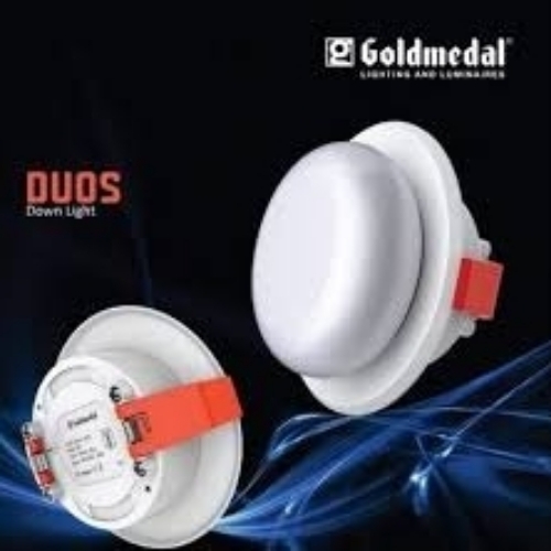 Goldmedal Duos 9W(White+warm White) LED Downlight
