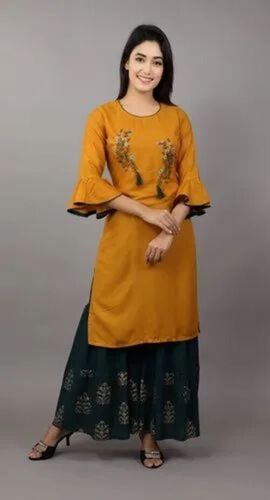 Ladies Printed Kurtis Set