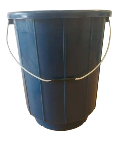 Navy Blue Plastic Bucket