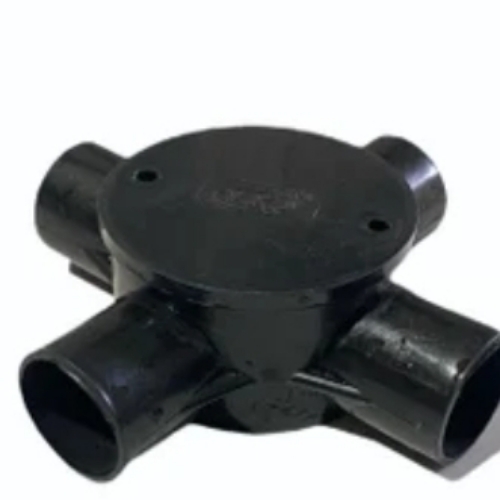 Round 4 Way Pvc Junction Box