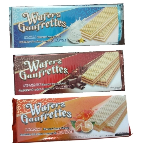 Wafer biscuits 
