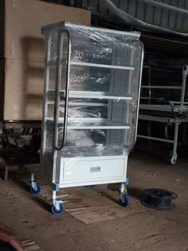 Hospital Monitor Trolley