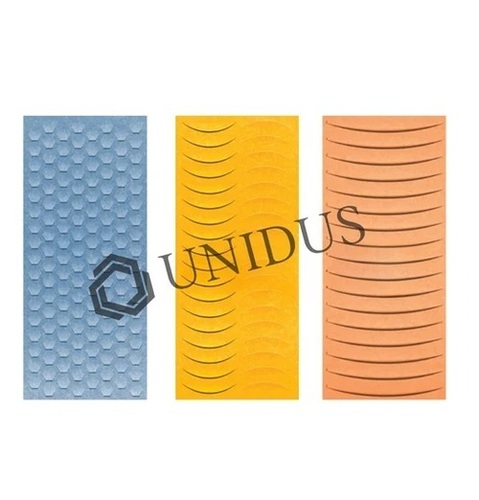 Multicolored Acoustic Groove Panel