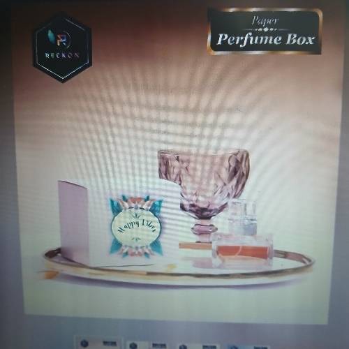 Paper perfume box