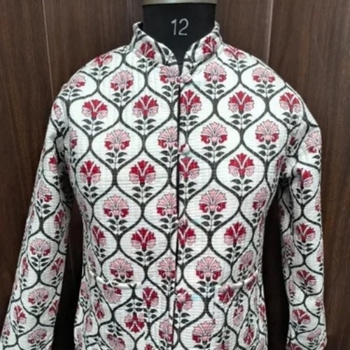 Printed cotton jackets