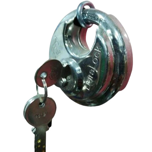 Stainless Steel Round Padlock