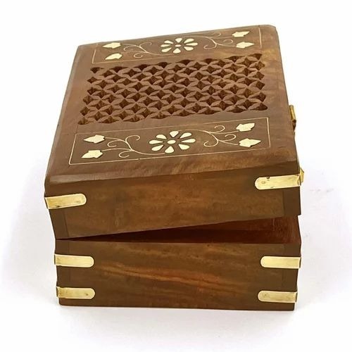 Wooden Kashmiri Jewellery Box