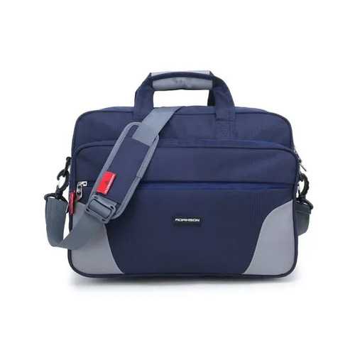 Blue Polyester Office Bag