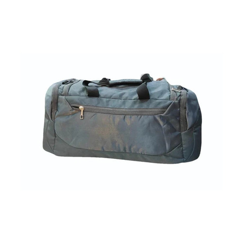 Gray Polyester Luggage Bag