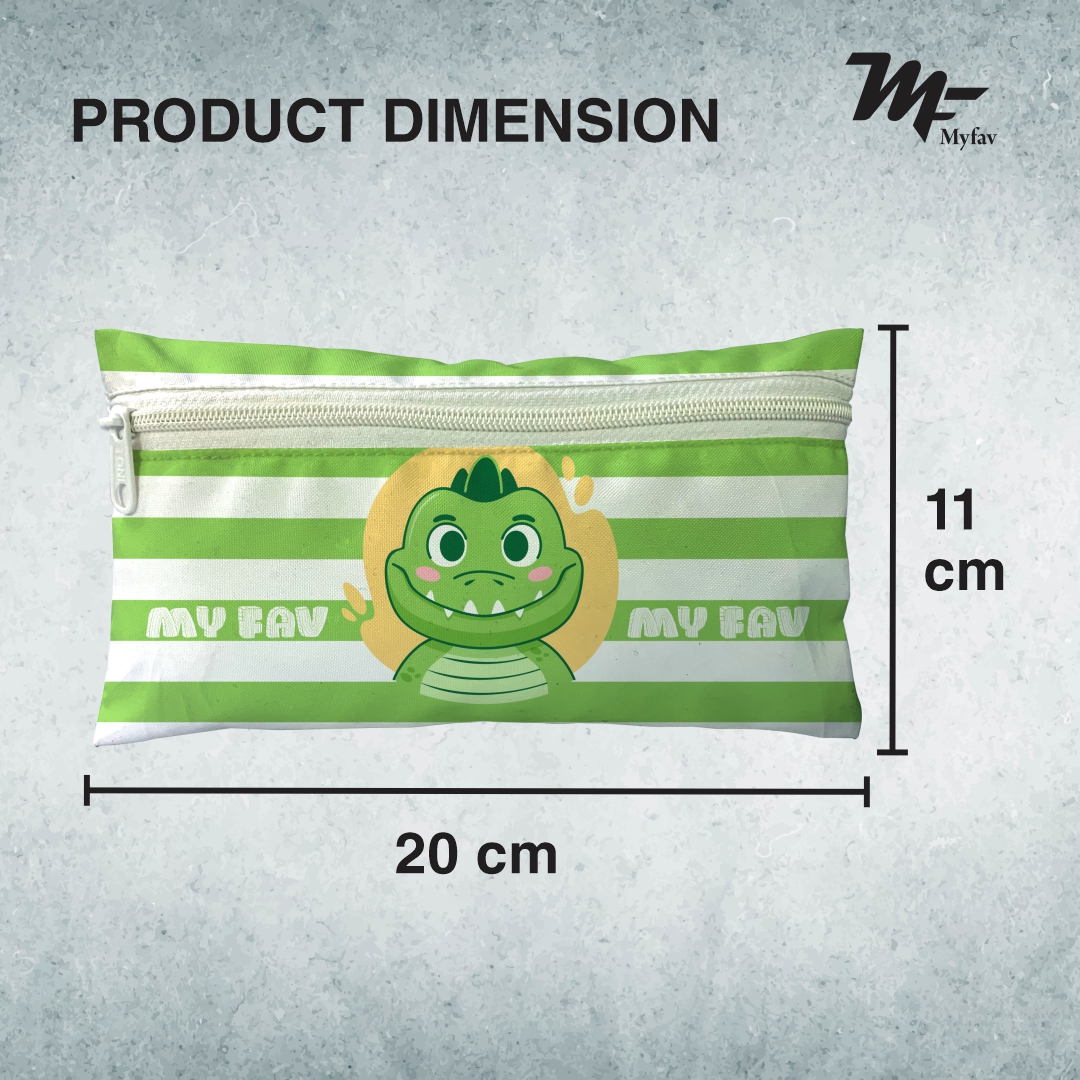 My Fav Polyester Pencil Pouch Customizable Pouch