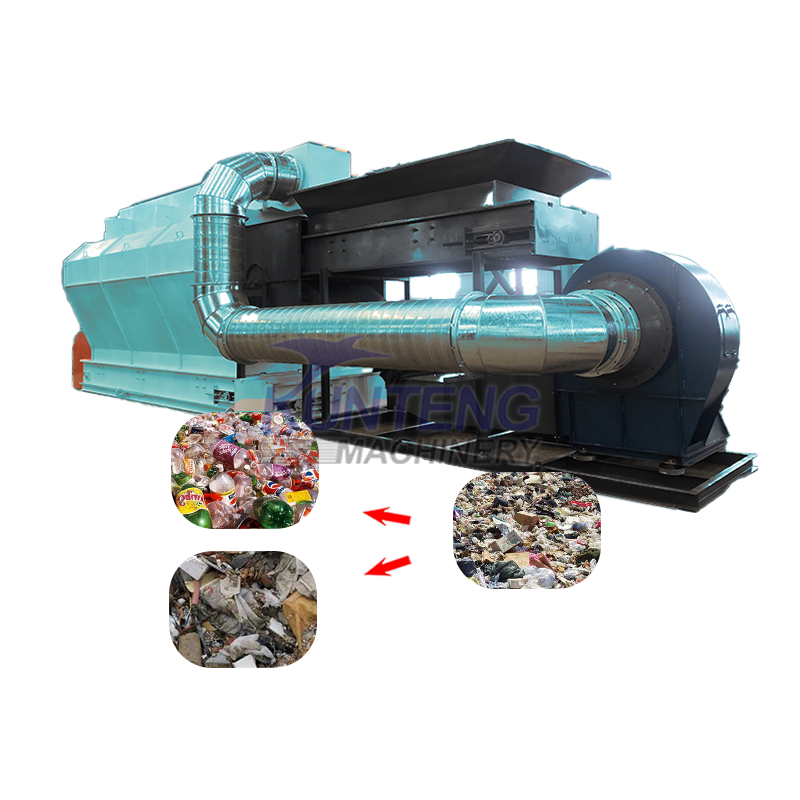 Urban Garbage Sorting Machine Lightweight Garbage Screening Equipment Garbage Treatment Line Household Garbage Treatment And Recycling Line