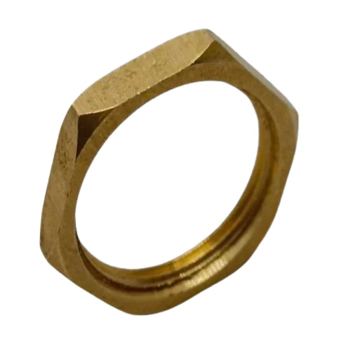1inch Brass Check Hexagonal Nut