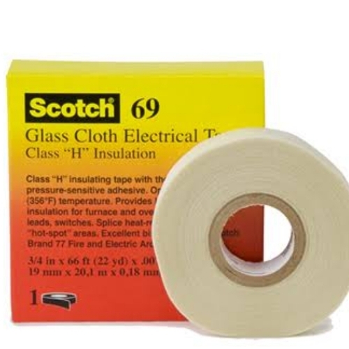 3m69 glass cloth with silicone pressure sensitive tab