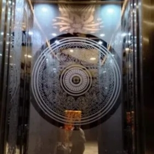 Automatic Glass Cabin Elevator
