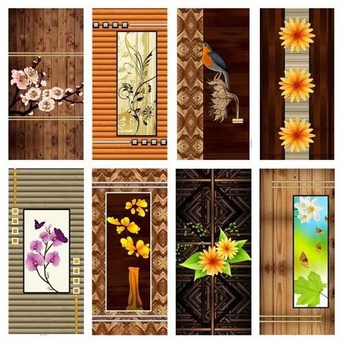 Chemical Print Door Print