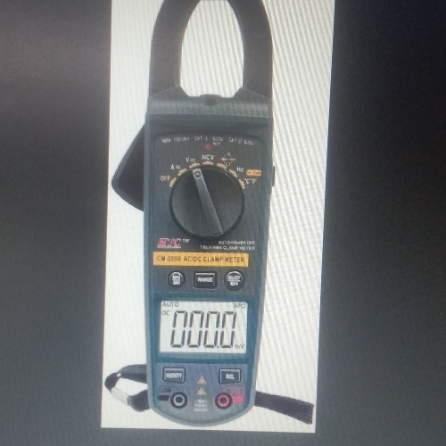 Clamp meeter cm