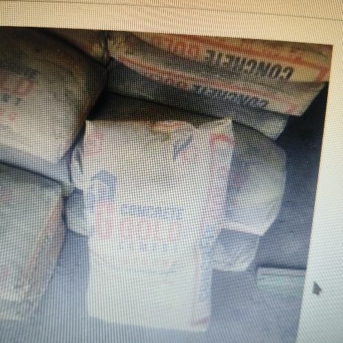 Crey concrete gold cement
