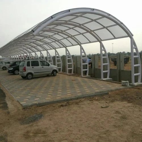Dome PVC tensile car parking