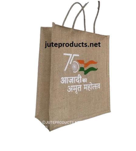 Independence Day Printed Jute Bags
