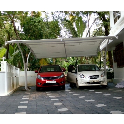 Outdoor car parking shed