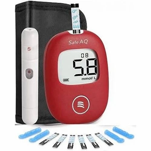 Red Blood Glucose Monitoring System - Material: Plastic